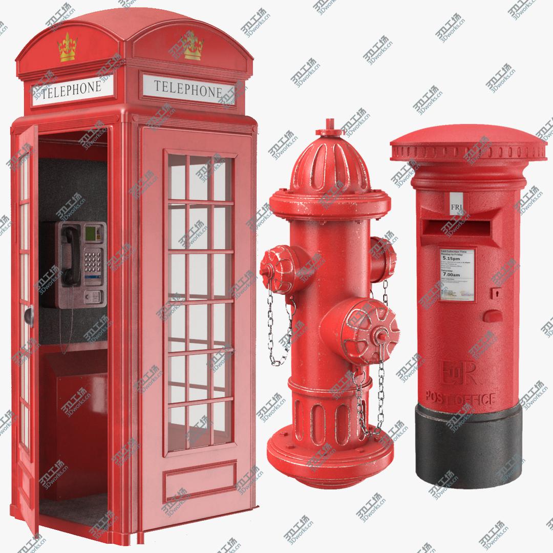 images/goods_img/2021040161/3D Three Street Elements Collection model/1.jpg